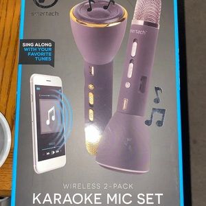 karaoke microphone .